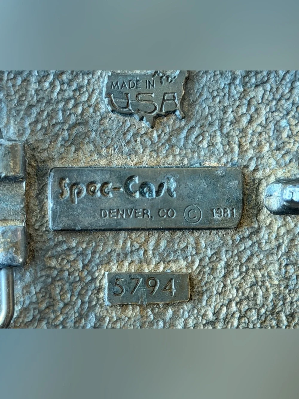 Vintage 1981 Bull Motif Belt Buckle